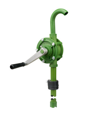 Ergonomische handzwengel en rotatiemechanisme van de Pressol Draaizuigerpomp PP-PTFE