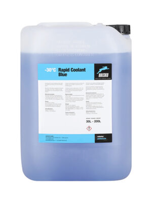 Rapid Coolant Blue -30°C professionele blauwe koelvloeistof ready mix van HSK-shop.