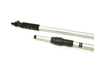 Complete truck wasborstelset 30cm met gepluimde PBT-haren en uitschuifbare telescoopsteel.