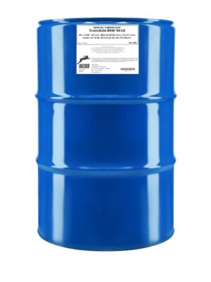 Gear Oil TRANS 80W90 LS transmissieolie van HSK, professionele heavy-duty olie voor sperdifferentielen en zware transmissies.